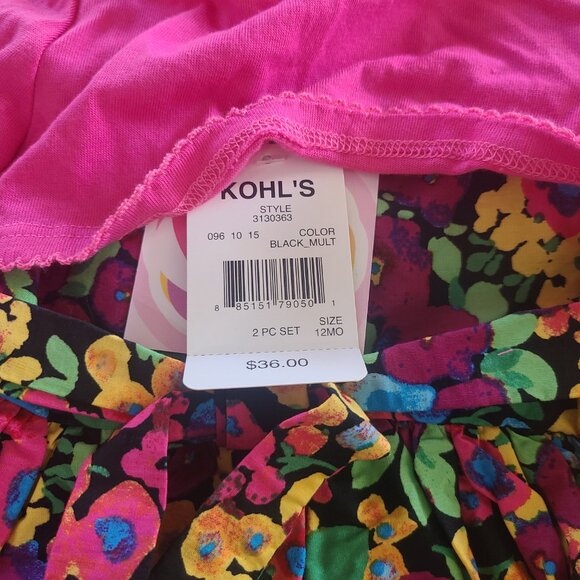 Baby Girl Clothes, 12M, Lot of 6pcs, NWT – 2 Dresses & Pant Set - Picture 8 of 11